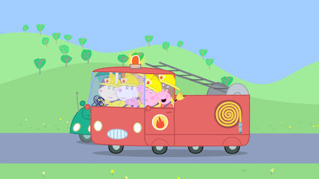 camion de pompier peppa pig