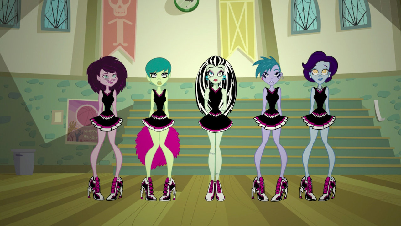 monster high school cartoon