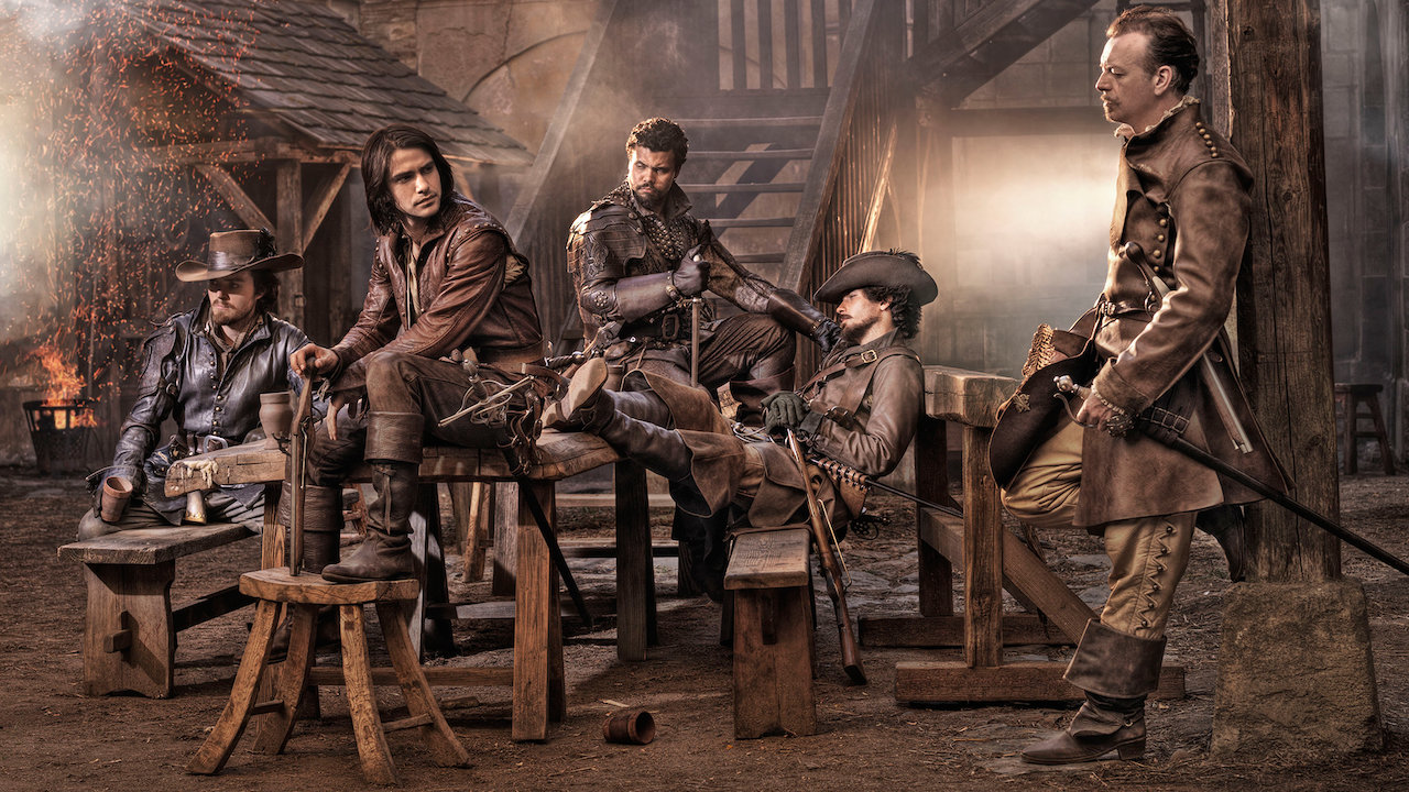 Afbeeldingsresultaat voor musketeers netflix