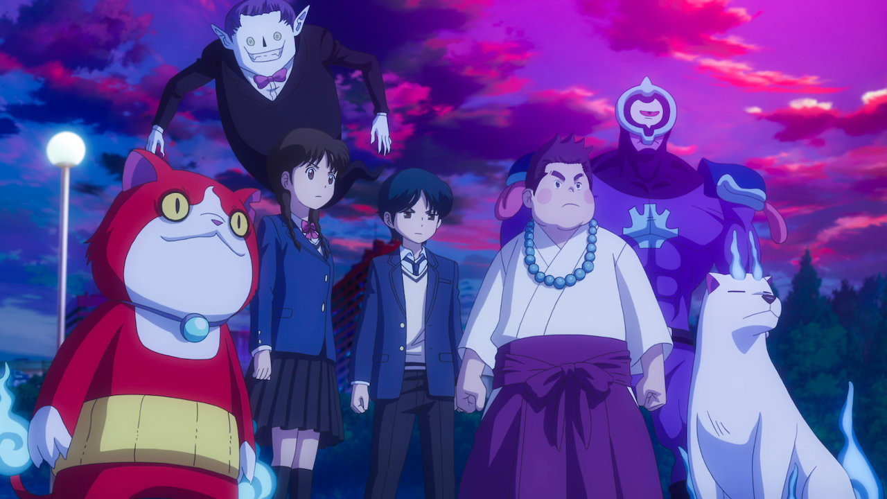 Anime youkai watch movie 4 shadow side oni ou no fukkatsu